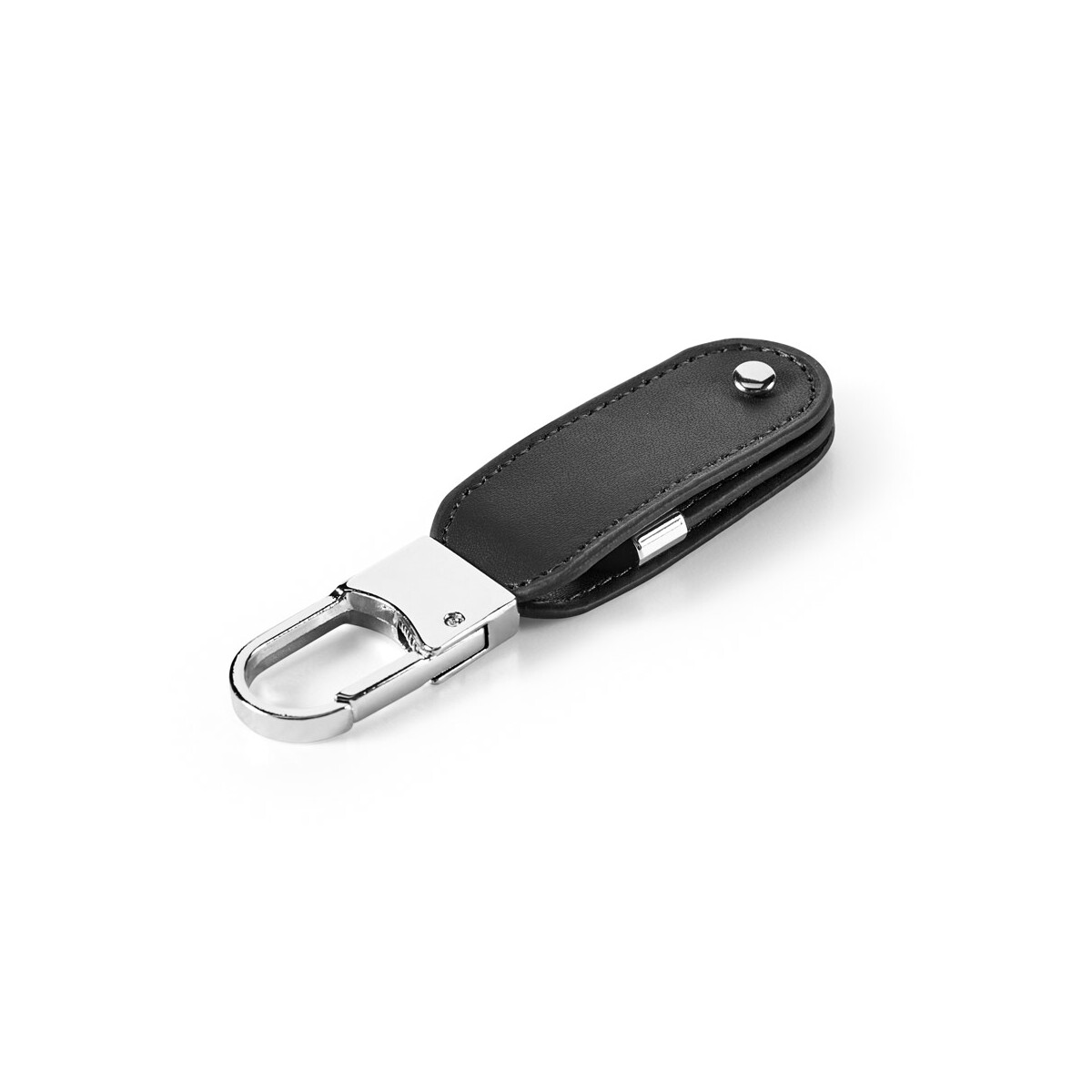 BRAGG 8GB. Pamięć USB o pojemności 8 GB z PU i karabińczykiem 97438_set