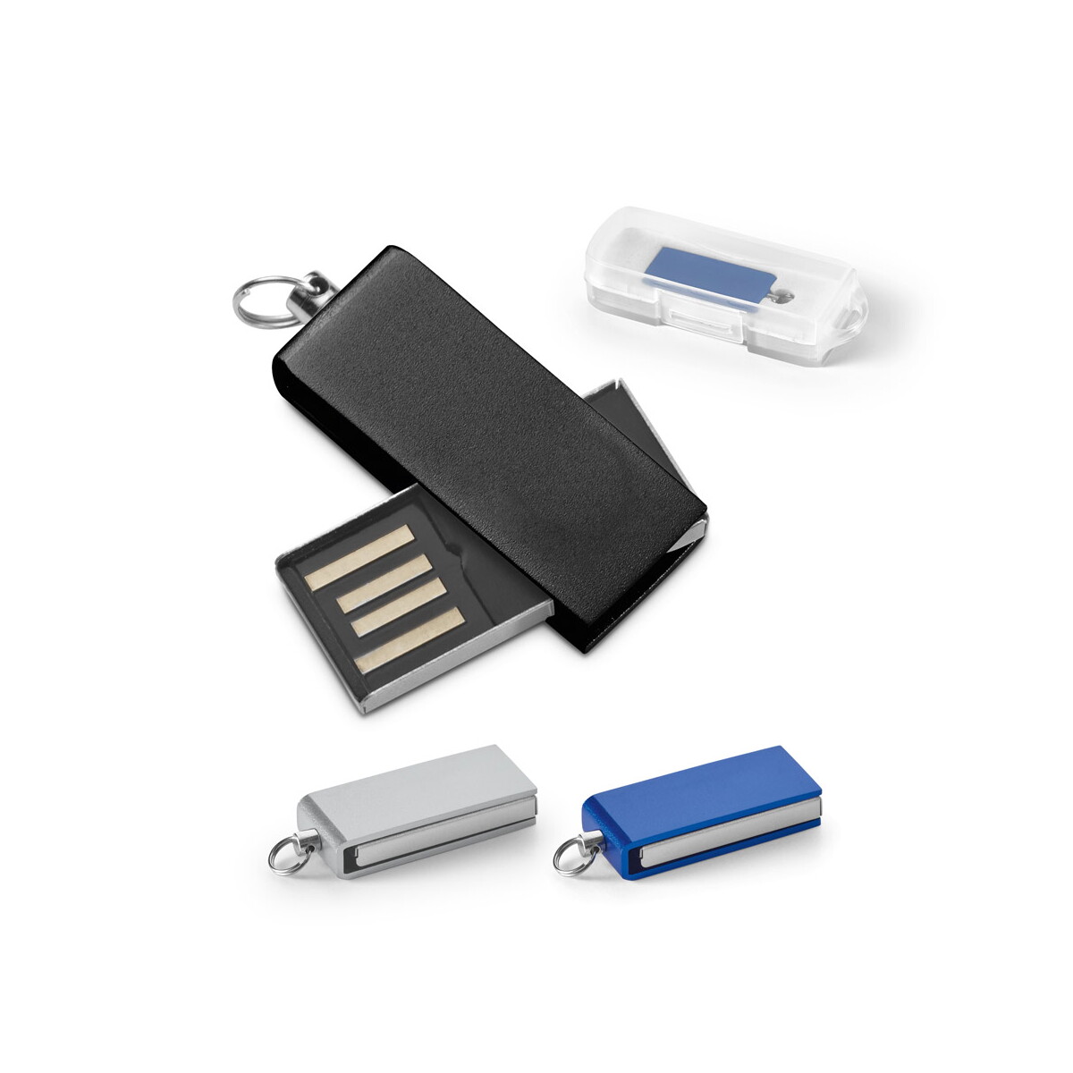 SIMON 8GB. Mini-pendrive 8 GB UDP z aluminium 97434_set